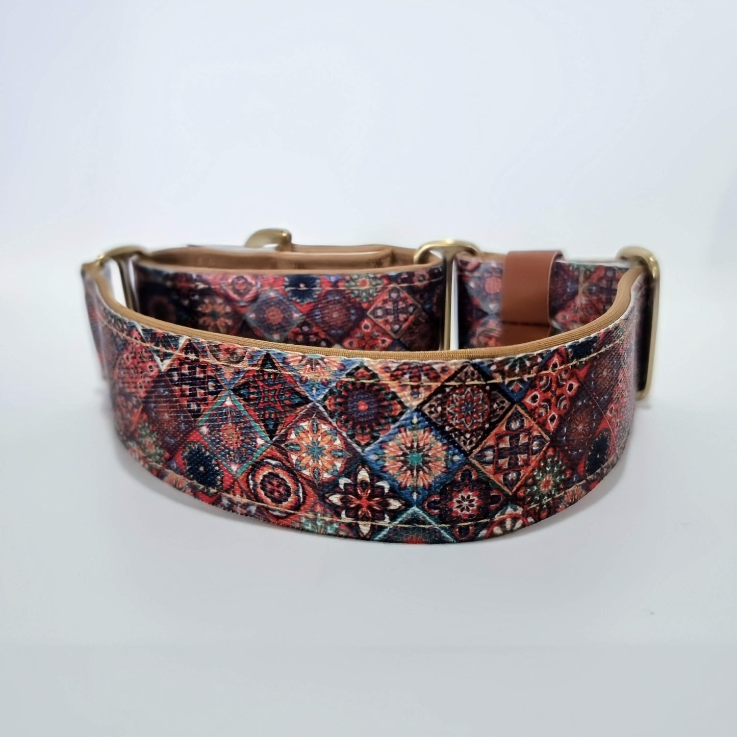 Persian Mosaic Padded Martingale Collar – Padded Dog Collar