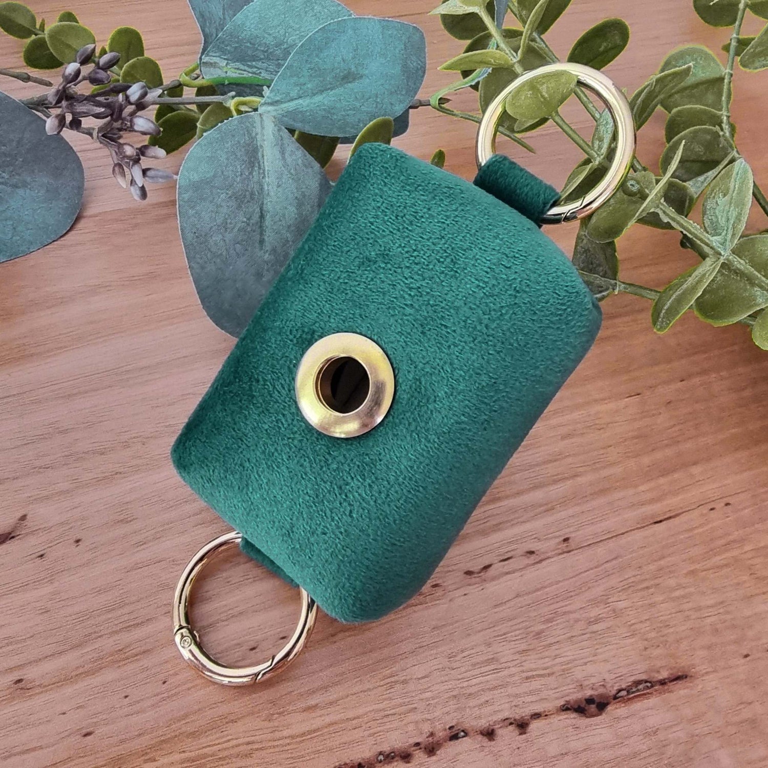 Green dog accessories 