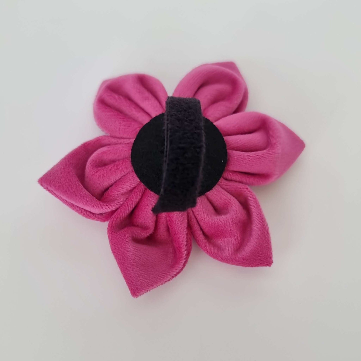 Soft flower for dog collar 