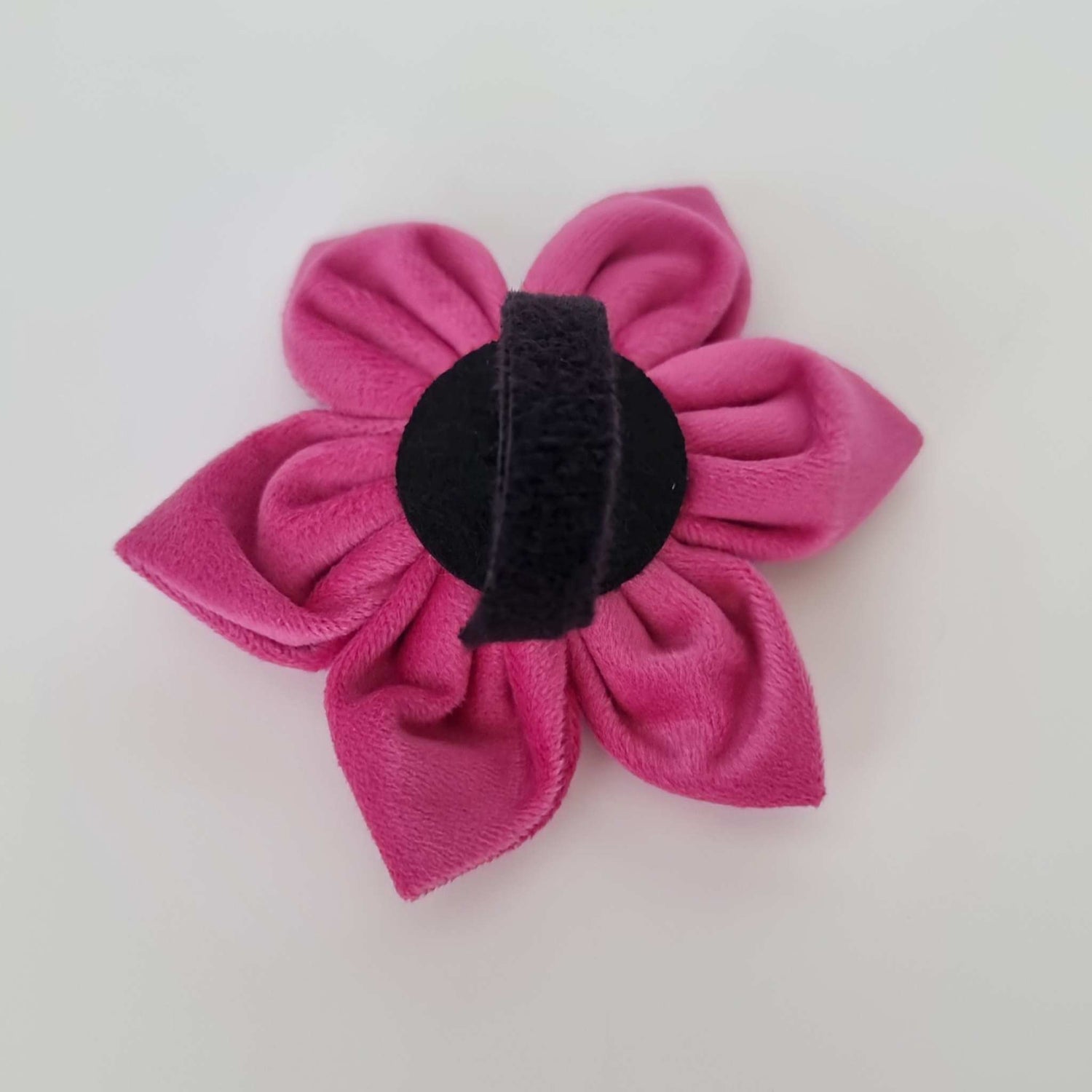 Soft flower for dog collar 
