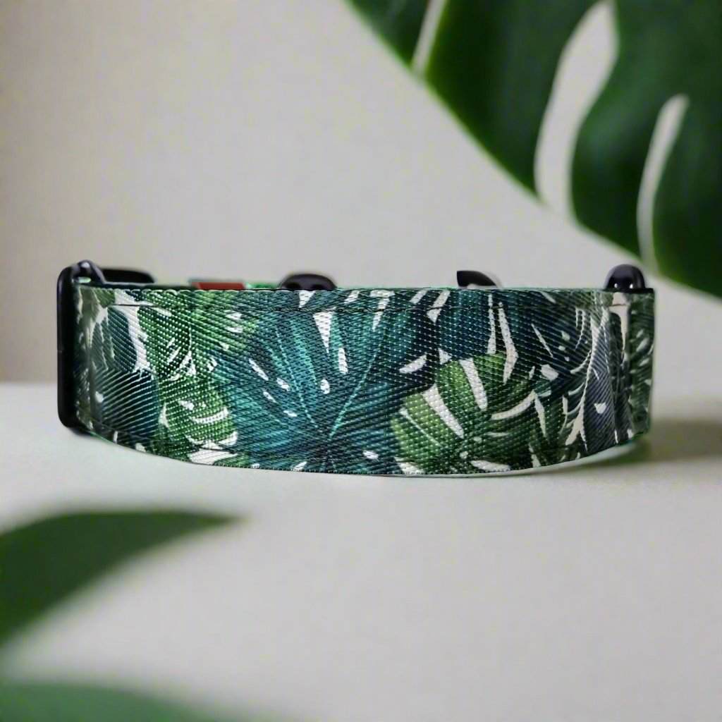 Palm martingale dog collar 