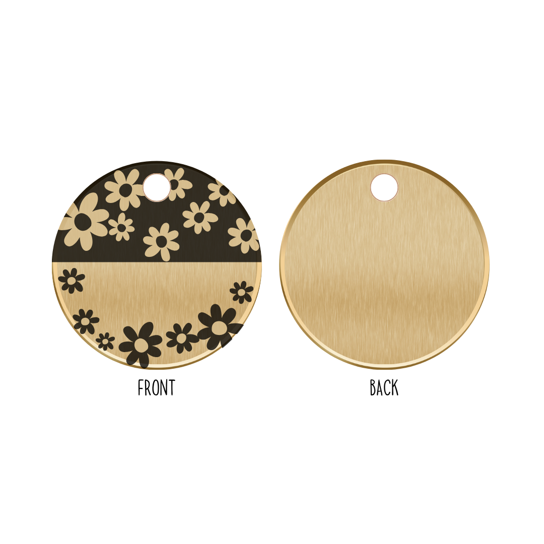 Daisy Pet ID Tag - Dog name tag