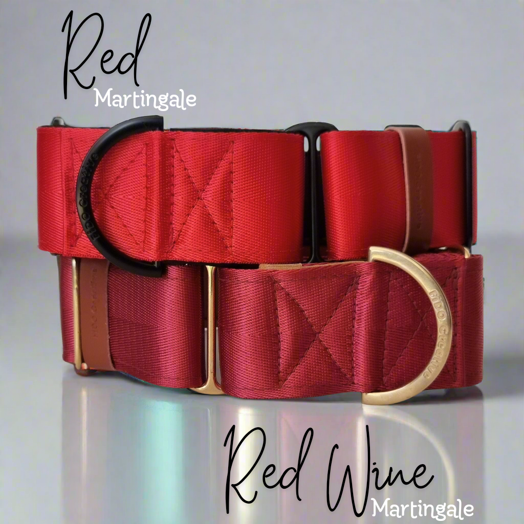 Red martingale collars