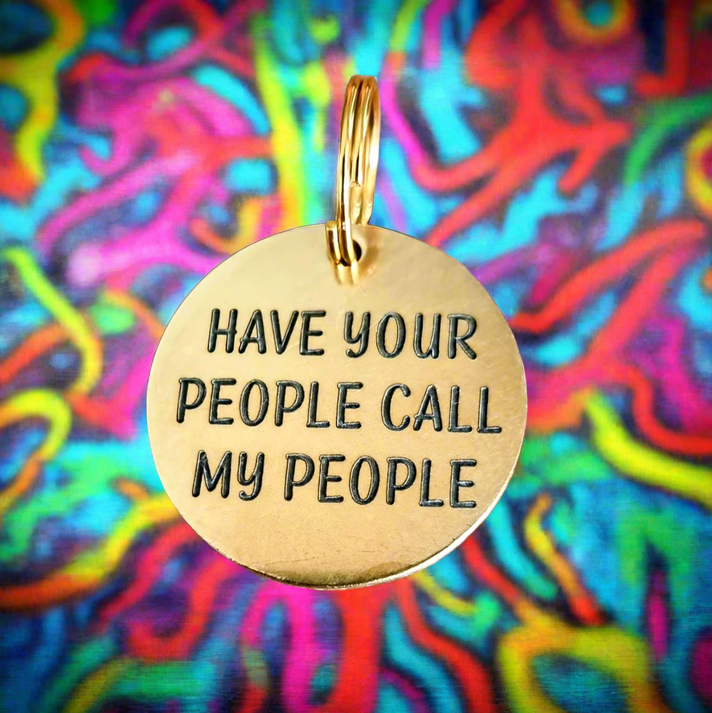 30mm Pet ID Tag - Your People