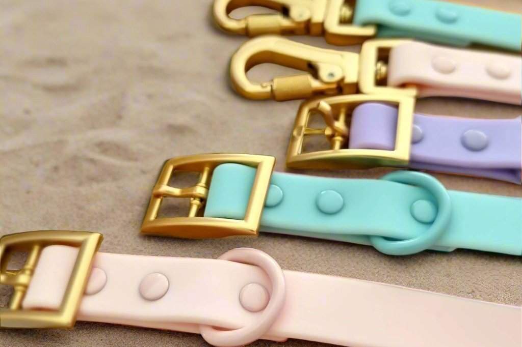 Waterproof PVC Dog Leash |  Pastel Blue