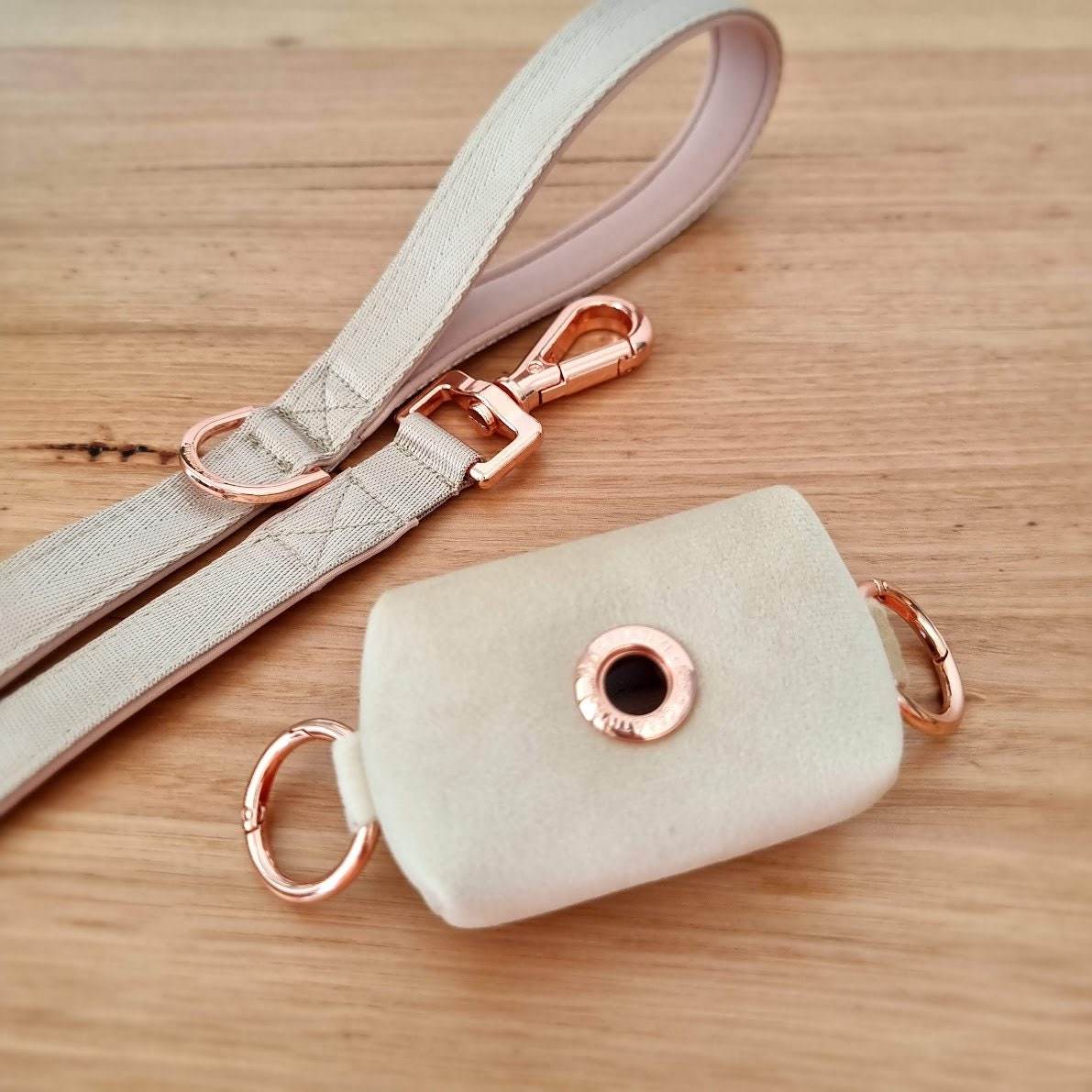 beige dog accessories