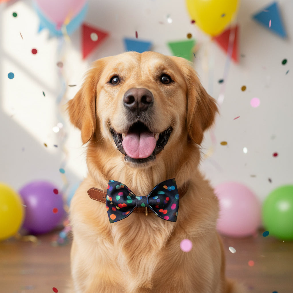 Dog party bow tie