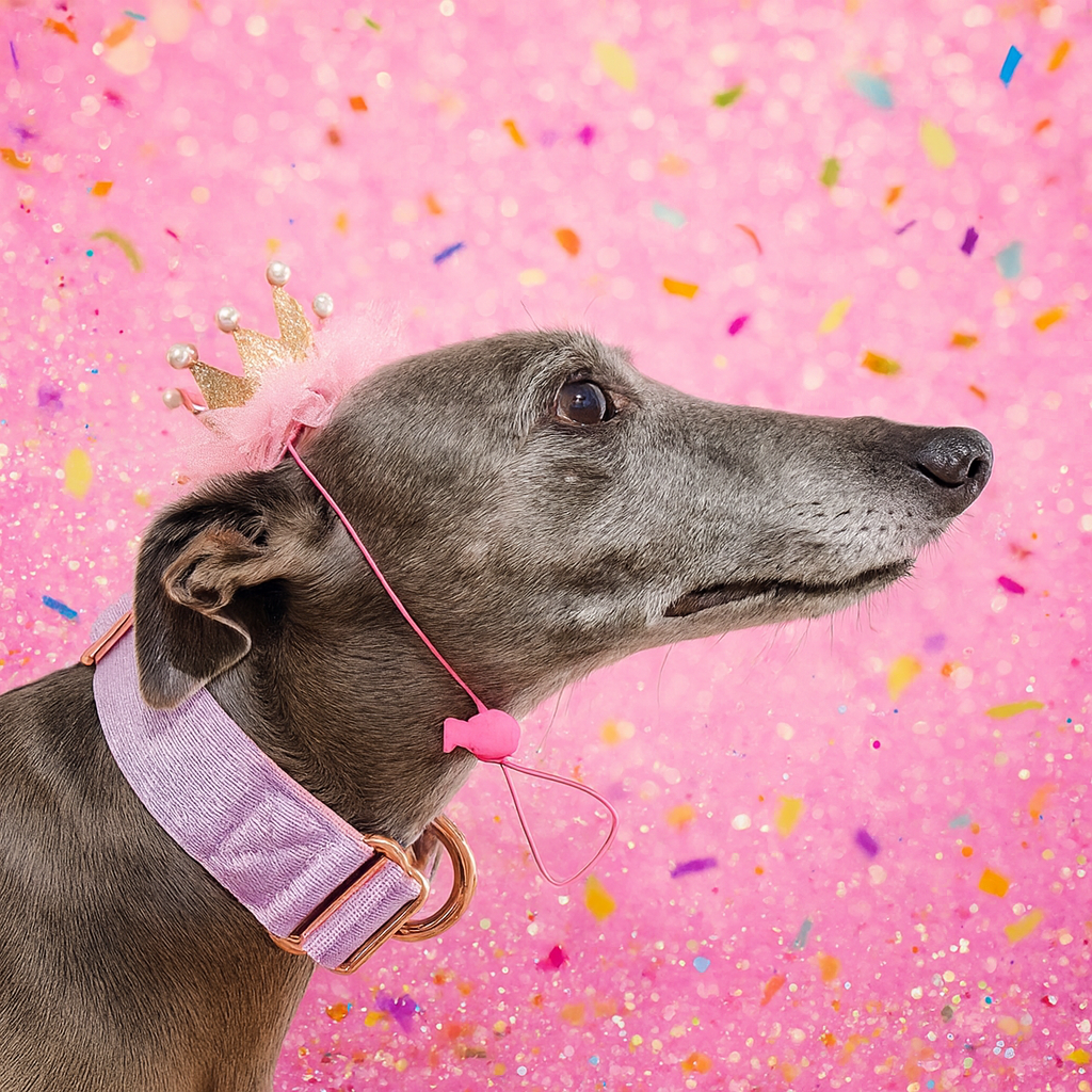 Gotcha day dog party hat for girl dog