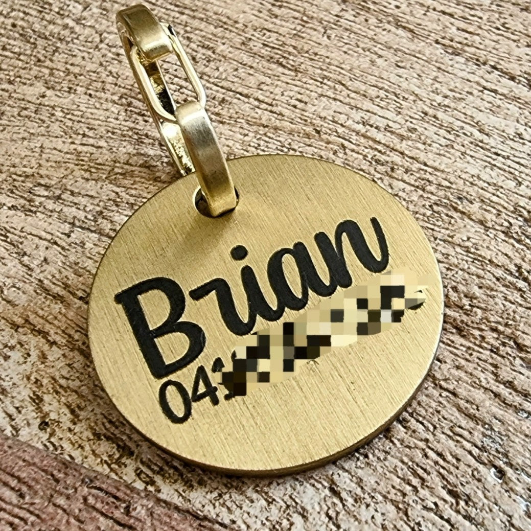 30mm Pet ID Tag - Yes Im cute