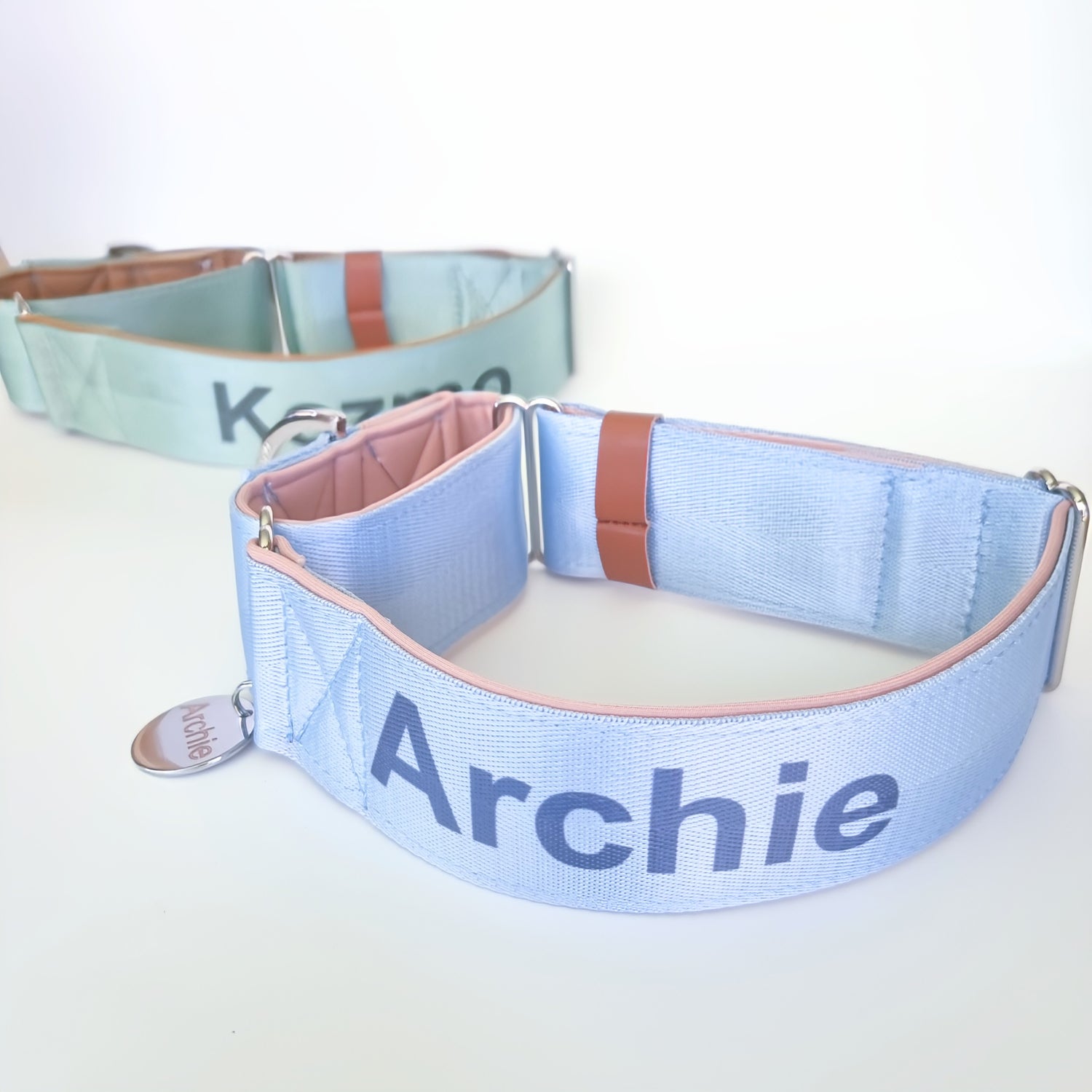 Dog collars with name on it