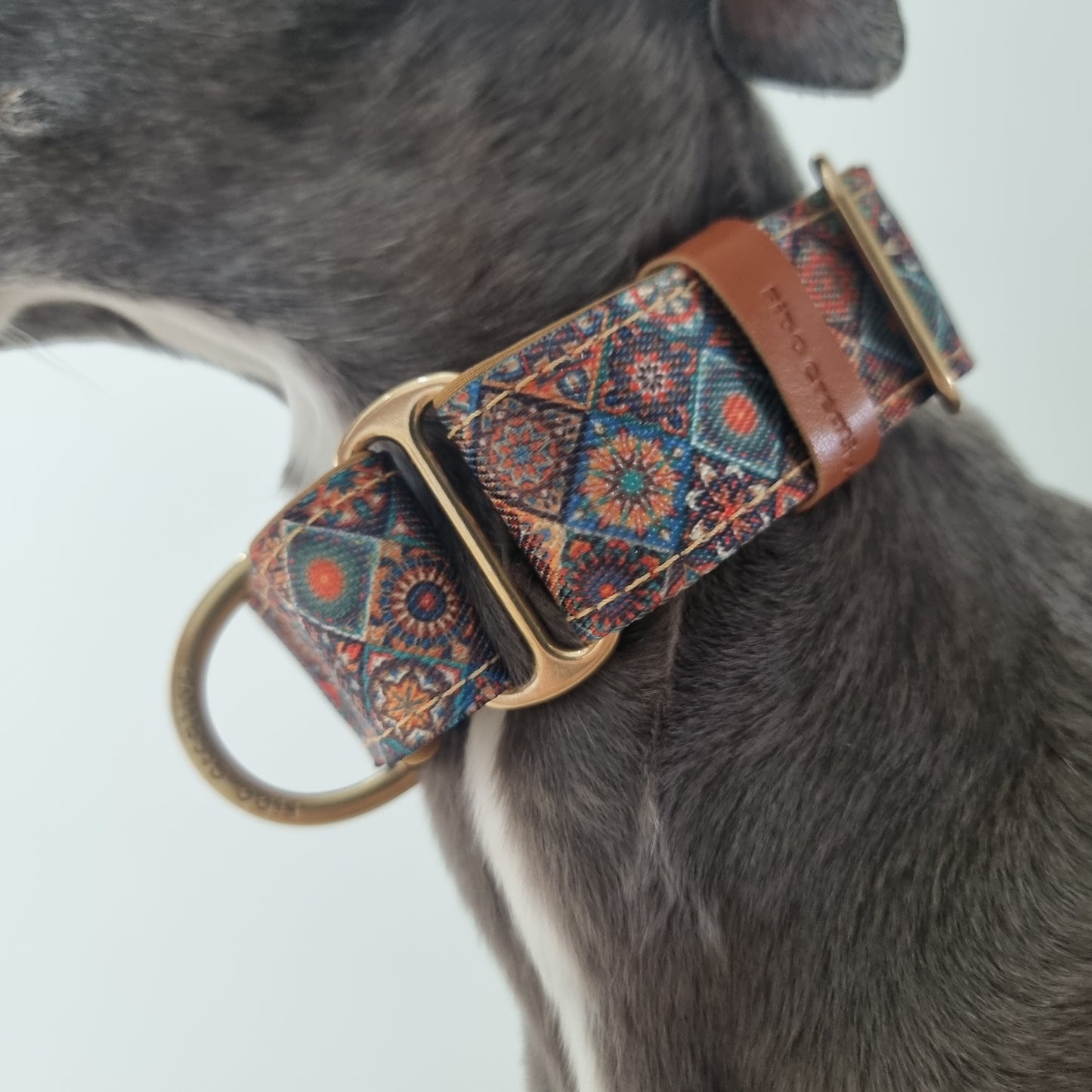Persian Mosaic Padded Martingale Collar – Padded Dog Collar