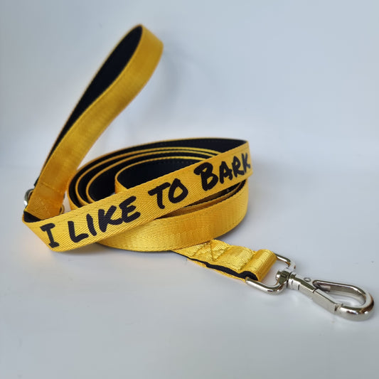 Yellow Leash - Neoprene Padded