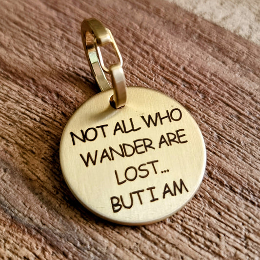 30mm Pet ID Tag - Wander