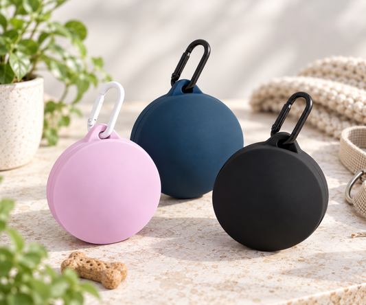 Mini Silicone Dog Treat Pouch ā Clip-On Waterproof Training Treat Holder
